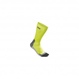 Wilson Colour Crew Sock lime/black