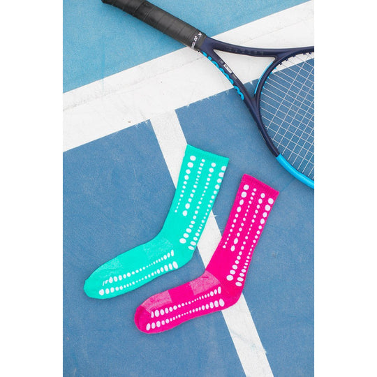LETOUR Dig Socks - Pink/Green