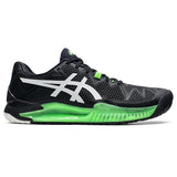 Asics Gel Resolution 8 - Black/Gecko Green