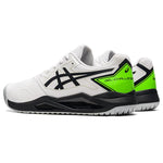 Asics Gel Challenger 13 Tennis Shoes - White/Green Gecko