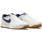 Nike Court Air Zoom Vapor Pro Men's Hard Court Tennis Shoe - Summit White/Binary Blue - White Sail