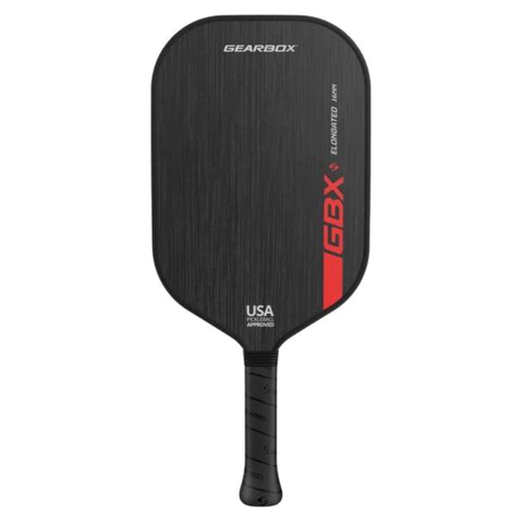Gearbox GBX Elongated Pickleball Paddle 8.5oz 4" - Red