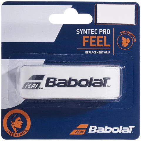 Babolat Syntec Pro Replacement Grip - White/Black